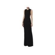 Elisabetta Franchi Elegant Klänning Black, Dam