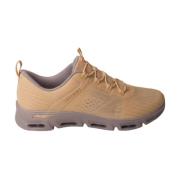 Skechers Beige/Lila Glide-Step Dam Sneaker Beige, Dam