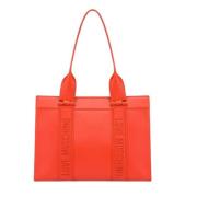 Love Moschino Tote Bags Red, Dam