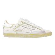 Premiata Stevend 6668 Stiliga Sneakers White, Dam