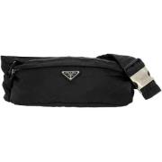 Prada Vintage Pre-owned Tyg prada-vskor Black, Dam