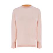 Fedeli Round-neck Knitwear Pink, Dam