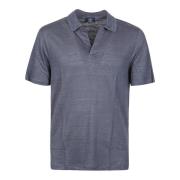 Barba Napoli Polo Shirts Blue, Herr