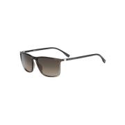 Boss Brun Aviator Solglasögon Gray, Unisex