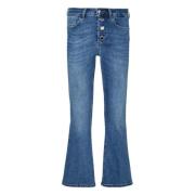 Liu Jo Prinsess Juvelknapp Jeans Blue, Dam