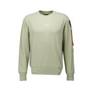 Parajumpers Militärstil Sweatshirt Sabre Basic Green, Herr