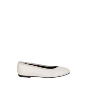 Kate Cate Elegant Ballet Flats White, Dam