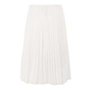 RED Valentino Midi Skirts White, Dam