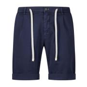 Mason's Casual Shorts Blue, Herr