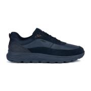 Geox Blåa Mockasneakers för Män Blue, Herr