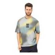 Armani Exchange Herr Holografiskt Tryck T-shirt Multicolor, Herr
