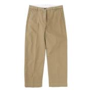 Nine In The Morning Wide Trousers Brown, Dam