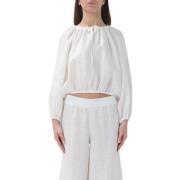 Liviana Conti Blouses White, Dam