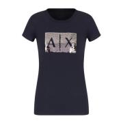 Armani Exchange T-Shirts Blue, Dam