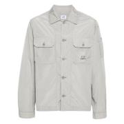 C.p. Company Chrome-R Ficka Overshirt Gray, Herr