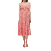 Suncoo Midi Dresses Pink, Dam