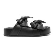 AGL Jane Bow Detalj Sandaler Black, Dam