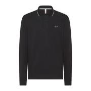 Sun68 Polo Shirts Black, Herr