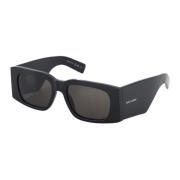 Saint Laurent Bold Aviator ’SL 652 Solace’ Sunglasses /Black Black, Un...