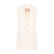 Twinset Vests Beige, Dam