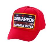 Dsquared2 Caps Red, Herr