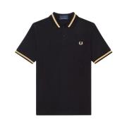 Fred Perry Polo Shirts Black, Herr