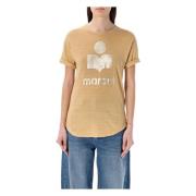 Isabel Marant Étoile T-Shirts Beige, Dam