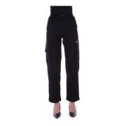 Dickies Straight Trousers Black, Dam