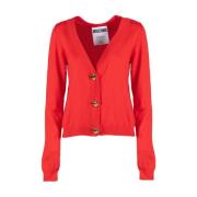 Moschino Cardigans Red, Dam