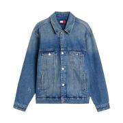 Tommy Hilfiger Denim Jacka Blue, Herr