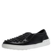 Valentino Vintage Pre-owned Laeder sneakers Black, Dam