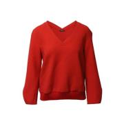 Jil Sander Pre-owned Pre-owned Polyester toppar Red, Dam