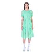 Silvian Heach Midi Dresses Green, Dam