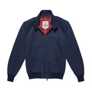 Baracuta G9 Harrington Jacka Blue, Herr