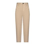 PS By Paul Smith Byxor med avsmalnande ben Beige, Herr