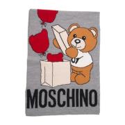 Moschino Scarf Gray, Dam