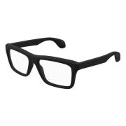 Gucci Black Eyewear Frames Black, Unisex