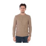 Daniele Alessandrini Sweatshirts Beige, Herr