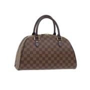 Louis Vuitton Vintage Pre-owned Canvas handvskor Brown, Dam