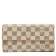 Louis Vuitton Vintage Pre-owned Belagd canvas plnbcker White, Dam