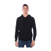 Daniele Alessandrini Huvtröja Pullover Black, Herr