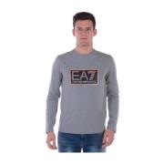 Emporio Armani EA7 Sweatshirts Gray, Herr