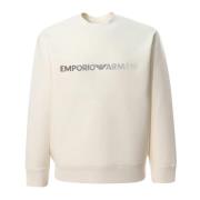 Emporio Armani Sweatshirts Beige, Herr