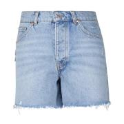 Hugo Boss Denim Shorts Blue, Dam