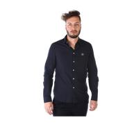 Kenzo Casual Button-Up Skjorta Blue, Herr