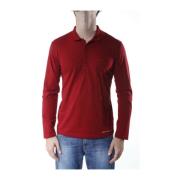 Armani Jeans Polo Shirts Red, Herr