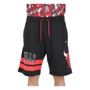 New Era Chicago Bulls Arch Grafiska Shorts Black, Herr