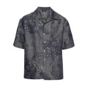 Etro Casual Overshirt Elevate Modern Style Comfort Multicolor, Herr