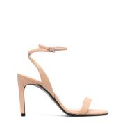 Calvin Klein Häl Sandal Armband Skor Beige, Dam