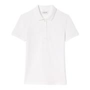 Lacoste Vita T-shirts och Polos White, Dam